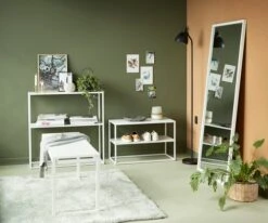 Miroir OBSTRUP 68x152 Blanc -Magasin De Meubles 106131