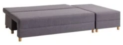 Canapé Convertible Méridienne HAMPEN Gris -Magasin De Meubles 113565