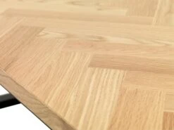 Table AGERSKOV 90x200 Chêne/noir -Magasin De Meubles 113812