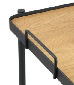 Desserte GANGSTED Chêne/noir -Magasin De Meubles 114625