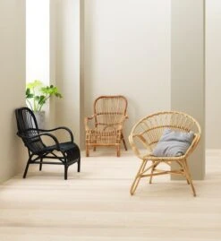 Fauteuil LISELEJE Dossier Haut Naturel -Magasin De Meubles 115162