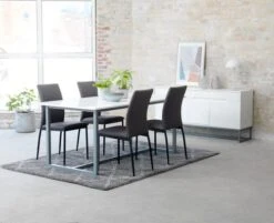 Chaise TRUSTRUP Gris/noir -Magasin De Meubles 115264