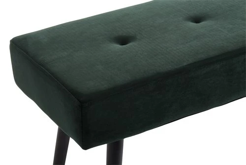Banc RJUKAN Velours Vert Foncé 2 Banc RJUKAN Velours Vert Foncé – Image 2