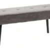 Banc RJUKAN Velours Gris