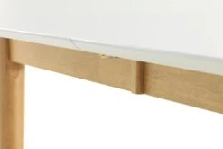 Table EGENS 90x190/270 Blanc -Magasin De Meubles 118482
