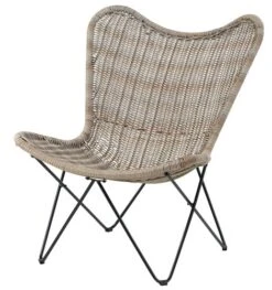 Fauteuil Lounge VALLESTRUP Naturel