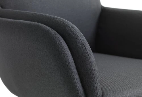 Fauteuil A/repose-pied TANKEFULD Gris Foncé 5 Fauteuil A/repose-pied TANKEFULD Gris Foncé – Image 5