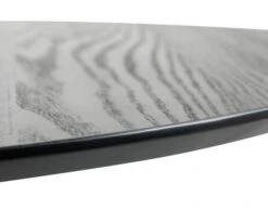 Table RINGSTED Ø100 Placage Frêne Noir -Magasin De Meubles 126796