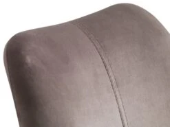 Royal Oak Chaise KASTRUP Velours Rose/chêne -Magasin De Meubles 126862