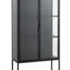 Vitrine VIRUM 2 Portes Noir