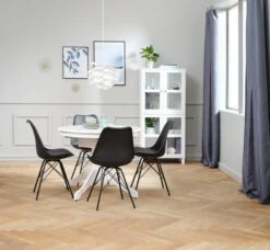 Vitrine SKALS Portes En Verre Blanc -Magasin De Meubles 128631