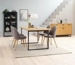 Vitrine VIRUM 2 Portes Noir -Magasin De Meubles 128764