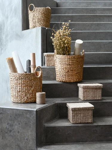 Panier ARE Ø35xH35cm Naturel 4 Panier ARE Ø35xH35cm Naturel – Image 4