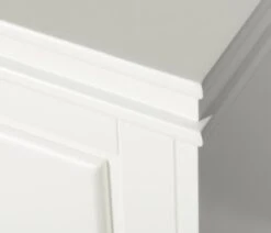 Meuble à Chaussures JERUP 3 Compartiments Blanc -Magasin De Meubles 132692