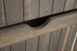 Meuble à Chaussures OLDEKROG 3 Compartiments Blanc/gris -Magasin De Meubles 135241