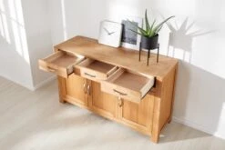 Royal Oak Buffet HAGE 3 Portes 3 Tiroirs Chêne -Magasin De Meubles 135295