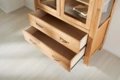 Royal Oak Vitrine HAGE 2 Portes 2 Tiroirs Chêne -Magasin De Meubles 135301