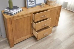 Royal Oak Buffet OLDE 2 Portes 3 Tiroirs Chêne -Magasin De Meubles 135345