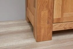 Royal Oak Vitrine OLDE 2 Portes + 2 Portes Vitrées Chêne -Magasin De Meubles 135352