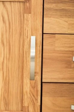 Royal Oak Vitrine HAGE 2+2 Portes 3 Tiroirs Chêne -Magasin De Meubles 135357