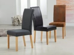 Chaise TUREBY Anthracite -Magasin De Meubles 136068