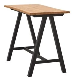 Royal Oak Table De Bar SANDBY 71x128 Chêne Naturel/noir -Magasin De Meubles 137278