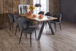 Chaise LUNDERSKOV Noir -Magasin De Meubles 137734