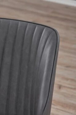 Chaise LUNDERSKOV Noir -Magasin De Meubles 137735