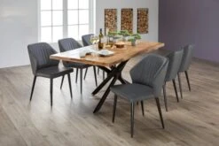 Chaise LUNDERSKOV Noir -Magasin De Meubles 137739