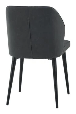 Chaise LUNDERSKOV Noir -Magasin De Meubles 137740