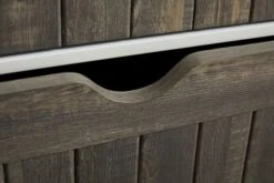 Commode OLDEKROG 6 Tiroirs Blanc/gris -Magasin De Meubles 137779 1