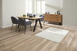 Royal Oak Buffet SANDBY 2 Portes + 3 Tiroirs Chêne Naturel/noir -Magasin De Meubles 139204