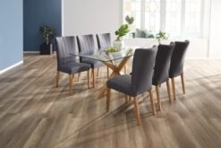 Chaise NORDRUP Tissu Gris/naturel -Magasin De Meubles 142848