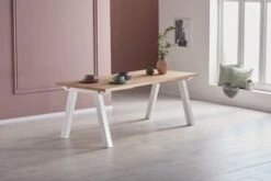 Royal Oak Table SKAGEN 90x200 Chêne/blanc -Magasin De Meubles 143850