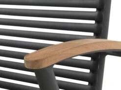 Chaise Empilable SADBJERG Noir -Magasin De Meubles 149994