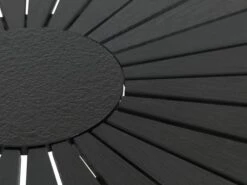 Table De Jardin RANGSTRUP Ø110 Noir/noir -Magasin De Meubles 150050