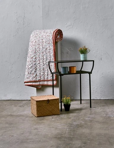 Boîte De Rangement ALVIN L26xL26xH17cm Herbier Marin 2 Boîte De Rangement ALVIN L26xL26xH17cm Herbier Marin – Image 2