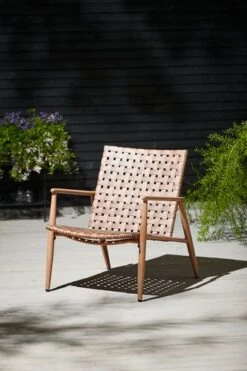 Fauteuil Lounge EDDERUP Naturel -Magasin De Meubles 155835