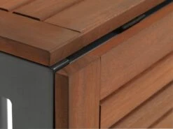 Table De Jardin YTTRUP L70xL75/126 Bois Dur -Magasin De Meubles 156133