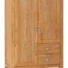 Royal Oak Commode HAGE 2 Tiroirs 2 Portes Chêne