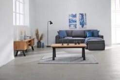 Royal Oak Meuble TV SANDBY 2 Portes Chêne Naturel/noir -Magasin De Meubles 159030 1