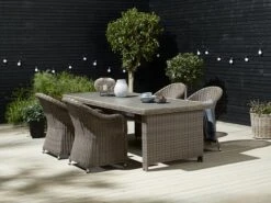 Table GAMMELBY L100xL225 Gris -Magasin De Meubles 160297