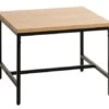Royal Oak Table Basse TEBSTRUP 60x60 Chêne/noir