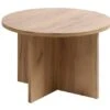 Table Basse KALVEHAVE Ø70 Chêne