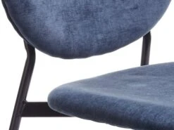 Chaise MANSTRUP Pétrole/noir -Magasin De Meubles 162082