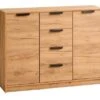 Buffet JENSLEV 2 Portes 4 Tiroirs Chêne