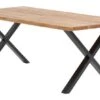 Royal Oak Table ROSKILDE 95x200 Chêne Naturel/noir
