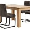 LINTRUP L140 Table Chêne + 4 ULSTRUP Chaises Anthracite