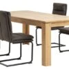 LINTRUP L190/280 Table Chêne +4 ULSTRUP Chaises Anthracite