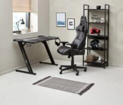 Étagère TISTRUP 5 Tablettes Noir -Magasin De Meubles 165264